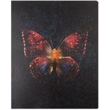 Keskin Color Kareli Bind Note Butterfly Kırmızı 20x25 cm Defter