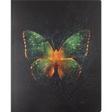 Keskin Color Kareli Bind-Note Butterfly Yeşil 13 x 16.5 cm Defter