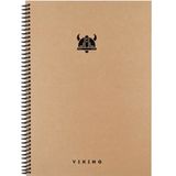 Keskin Color Kareli La Plume Viking Başlık 17 x 24 cm - Renkli Defter