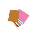 KESKİN COLOR Karışık Poşet Fon Kartonu, 50x70 cm, 110 gram, 10'lu Paket