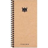 Keskin Color Keskin 10*19 80 Yaprak Düz Sipiralli Sert Kapak La Plume Viking Defter