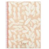 Keskin Color Keskin 16.5x22 cm Karton Kapak 80 Yaprak La Pluma Çizgili Spiralli Defter