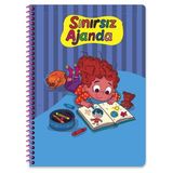 Keskin Color Keskin 17*24 Sert Kapak Spiralli Sınırsız Ajanda - No:2 - 1 Adet - --