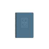 KESKİN COLOR Keskin 2026-20*28 Spiralli Haftalık Ajanda-Mavi