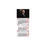KESKİN COLOR Keskin 2026-3 Aylık Spiralli Jumbo Denizci Takvim-Atatürk 2