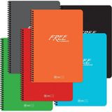 Keskin Color Keskin A4 60 Yp. Çizgisiz Free Spiralli Defter - 6'lı Set - 1 Adet - --