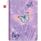 Keskin Color Keskin A4 Çizgili Charmlı Kelebek Defter - Mor - 1 Adet - --