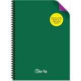 Keskin Color Keskin A4 Çizgili Pp Kapak Çift Renkli Spiralli Defter - Koyu Yeşil - 1 Adet - --