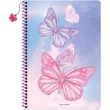 Keskin Color Keskin A4 Kareli Charmlı Kelebek Defter - Pembe - 1 Adet - --