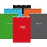 Keskin Color Keskin A7 42 Yp.çizgili Pp Kapak Free Office Spiralli Bloknot - 6'lı Set - 1 Adet - --