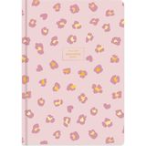 Keskin Color Keskin Pembe Leopar Ciltli Akademik Ajanda 17x24 cm 2025-2026 Yıllık Planlama