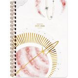 Keskin Color Keskin Spiralli Akademik Ajanda 17x24 cm Parla 2025-2026 Yıllık Planlama İçin Kullanışlı
