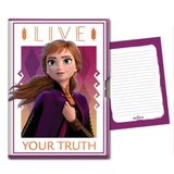 Keskin Color Kilitli Slim Frozen II 96 YP 14x20 Hatıra Defteri