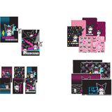 Keskin Color Kuromi 4 Lü Set Hatıra +Resim+Çizgili Stickerli +Not Defteri