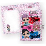 Keskin Color L.O.L. 14X20Cm 104 Yaprak Kilitli Hatıra Defteri 70 Gram - Yok