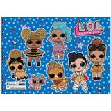 Keskin Color L.O.L 25x35 cm 15 Yaprak 110 gr 4'lü Spiralli Resim Defteri