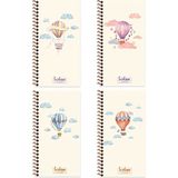 Keskin Color La Plume Balloon 10X19 80 Yp Çizgili Defter 418161-99