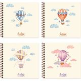 Keskin Color La Plume Balloon 16X15 50 Yp Çizgili Defter 418151-99