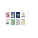 Keskin Color Lilo&Stitch A7 Mini Boy 42 Yaprak Çizgili Spiralli Bloknot Not Defteri (48 Li Paket)
