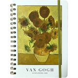 Keskin Color Limited Edition A5 100 Yp. Spr. Not Defteri - Van Gogh Sunflowers - 1 Adet