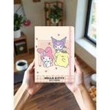 Keskin Color Lisanslı Kuromi Hello Kitty And Friends 80 Yaprak A5 Defter - Krem