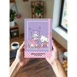 Keskin Color Lisanslı Kuromi Hello Kitty And Friends 80 Yaprak A5 Defter - Mor