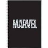 Keskin Color Marvel Bordo Çizgisiz Sert Kapak 100 Yaprak 17x24 cm Spiralli Defter