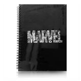 Keskin Color Marvel Sert Kapaklı 100 Yaprak Çizgili - Siyah Defter