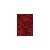 Keskin Color Marvel Spiralli Not Defteri, Sert Kapak, Kareli, 100 Yaprak, (17X24 Cm), Bordo