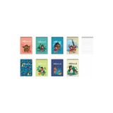 keskin color moana a7 mini boy 42 yaprak çizgili spiralli bloknot not defteri (48 li paket) - Karışık - 1