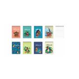 Keskin Color Moana A7 Mini Boy 42 Yaprak Çizgili Spiralli Bloknot Not Defteri (48 Li Paket)