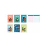 keskin color moana a7 mini boy ıkili bloknot not defteri (36 lı paket) - Karışık - 1