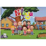 Keskin Color Niloya 25x35 cm 15 Yaprak Spiralli 110 gr 4'lü Resim Defteri