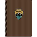 keskin color not defteri 16,5x22,5 cm 80 yaprak kareli spiralli karton kapak ooutdoor 385642-99 (6 lı paket) - Karışık