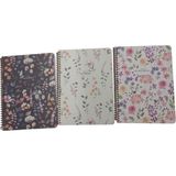 keskin color not defteri 16,5x22,5 cm 80 yaprak spiralli karton kapak kareli 385942-99 (6 lı paket) - Karışık