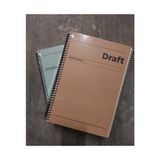 keskin color not defteri 17x24 cm 80 yaprak çizgili hafif kağıt sert karton kapak draft 410521-99 (6 lı paket) - Karışık