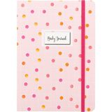 Keskin Color Not Defteri Lastikli Ciltli Daily Journal 14X20Cm 80 Yaprak Kareli 383922-99 - Renkli
