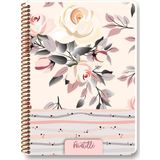 Keskin Color Pointille 20x28 cm 80 Yaprak Kareli Karton Kapak 70 gr 2'li Spiralli Defter