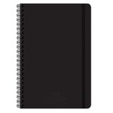 Keskin Color Premier Spiralli Siyah Sert Kapak 120 Yaprak 17x24 Çizgili Defter