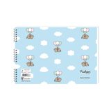 Keskin Color Pusheen 25*35 15 Yp. Spiralli Resim Defteri