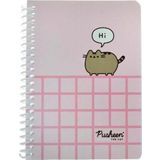 Keskin Color Pusheen A6 80 Yaprak Çizgili Spiralli Not Defteri