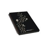Keskin Color Schwarz Foil Sert Kapaklı 14x20 60 Yaprak Spiralli Defter