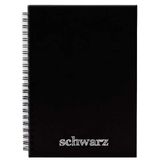 Keskin Color Schwarz Siyah 14x20 60 Yaprak İç Sayfalı PP Kapak Bloknot