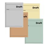 Keskin Color Sert Kapak Ciltli Draft Defter 14X20Cm 120 Yaprak 410530-99 (Karışık Renk 1 Adet)