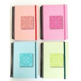 Keskin Color Sert Kapak Frames 17X24 cm 100 Yaprak Çizgili Spiralli Defter
