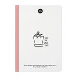 Keskin Color Sert Kapak Hisli Şeyler İyi Ki Varsın 14x20 64 Yaprak Çizgili Cilt Defter