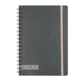 Keskin Color Sert Kapak Plan Plaza 17x24 100 Yp Kareli Spiralli Defter