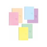 Keskin Color Spiralli Plastik Kapak Pastel A4 100 Yaprak Çizgili Defter