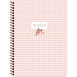 Keskin Color Spiralli Sert Kapak Defter Pötikare 16,5X22,5CM 120 Yaprak Çizgili Not Defteri (2 Li Paket) - Karışık