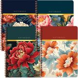 keskin color spiralli sert kpk bahçe defter 17x24cm 100 yaprak kareli 418952-99 (karışık renk 1 adet) - Not Defteri